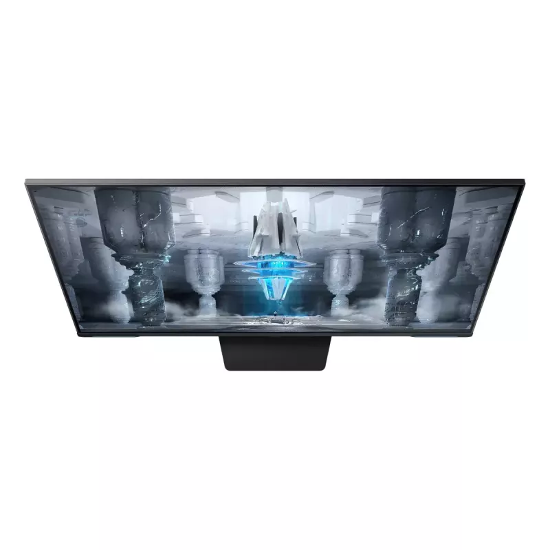 Samsung S43CG700NU monitor kompiuterinis 109,2 cm (43 col.) 3840 x 2160 4K Ultra HD LED juodas, baltas