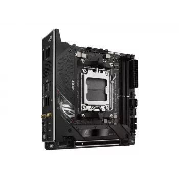Motininė plokštė ASUS ROG STRIX B650E-I GAMING WIFI mini ITX — AMD B650, lizdas AM5, DDR5, 2x M.2, Wi-Fi 6E, 2.5Gb LAN