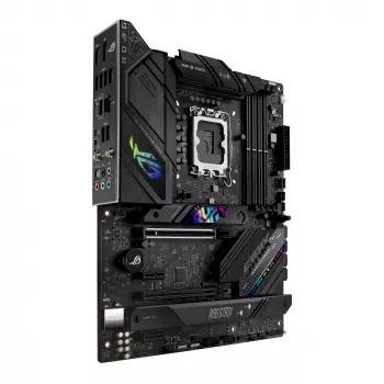 Motininė plokštė ASUS ROG STRIX B760-F GAMING WIFI — Intel B760, LGA 1700, ATX, DDR5, 4 DIMM, Wi‑Fi 6E, 2.5Gb LAN