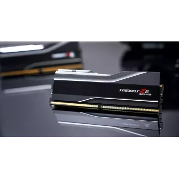 DIMM 32 GB DDR5-6000 (2x 16 GB) Dual-Kit, Arbeitsspeicher schwarz, F5-6000J3636F16GX2-TZ5NR, Trident Z NEO RGB, AMD EXPO