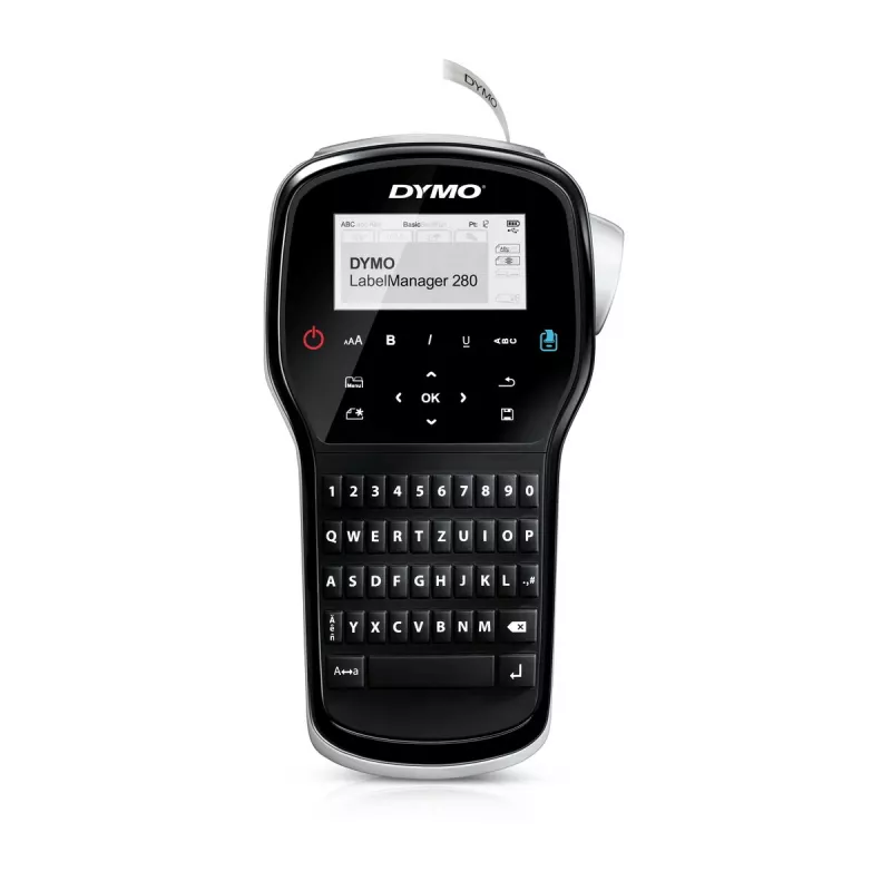 DYMO LabelManager 280 QWERTZ dėkle su priedais