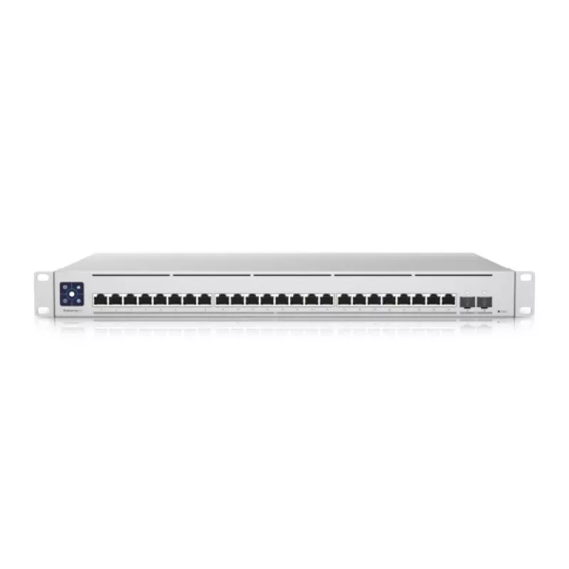 UBIQUITI NETWORKS USW-EnterpriseXG-24 24x 10G + 2x 25G valdomas Layer 3 jungiklis
