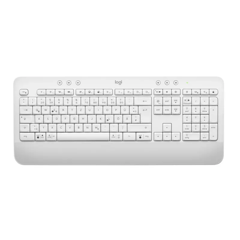 LOGITECH Signature K650 belaidė klaviatūra - Off-white - Deutsch QWERTZ
