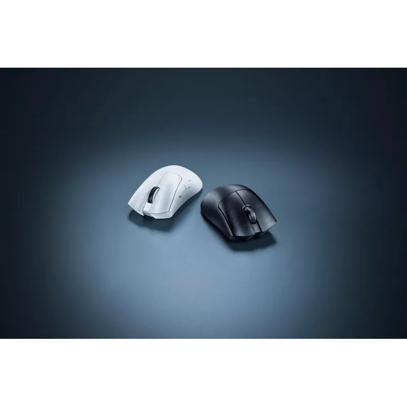 RAZER DeathAdder V3 Pro ergonominė belaidė / laidinė žaidimų pelė balta