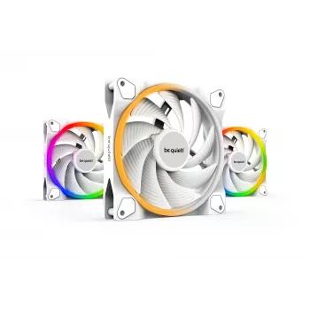 be quiet! Light Wings White 140mm PWM high-speed Triple-Pack | 14 cm ventiliatoriai (3 vnt.)