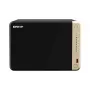 QNAP TS-664 NAS bokštinis Intel® Celeron® N5095 8 GB DDR4 0 TB QNAP QTS juodos, bronzinės spalvos