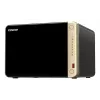 QNAP TS-664 NAS bokštinis Intel® Celeron® N5095 8 GB DDR4 0 TB QNAP QTS juodos, bronzinės spalvos