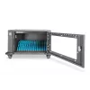 DIGITUS įkrovimo spinta, 16 vietų, 14 colių, juoda 384 x 550 x 375 mm, elektr. užraktas, su USB, ventiliatoriumi