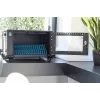 DIGITUS įkrovimo spinta, 16 vietų, 14 colių, juoda 384 x 550 x 375 mm, elektr. užraktas, su USB, ventiliatoriumi