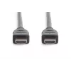 DIGITUS HDMI Ultra High Speed jungiamasis laidas, tipas A M/M, 5m su Ethernet, UHD 8K 60p, juoda