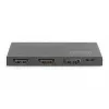 DIGITUS Ultra Slim HDMI skirstytuvas, 1x2, 4K/60Hz HDR, HDCP 2.2, 18 Gbps, Micro USB maitinimas