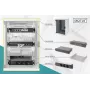 DIGITUS tinklo komplektas 10in-9U 312x300mm spintos lentyna PDU 8 prievadų skydelis