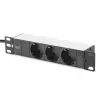 DIGITUS tinklo komplektas 10in-9U 312x300mm spintos lentyna PDU 8 prievadų skydelis