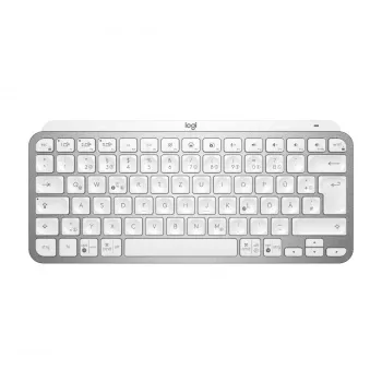 LOGITECH MX KEYS MINI belaidė apšviesta klaviatūra - šviesiai pilka - Qwertz Deutsch
