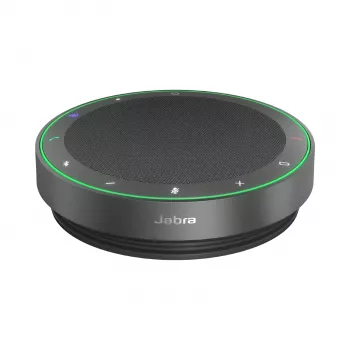 Jabra Speak2 75 MS Teams - Link 380a, tamsiai pilka, universali, juoda, AAC, CVSD, mSBC, SBC, 72 dB, mygtukai, balso lygio normalizavimas