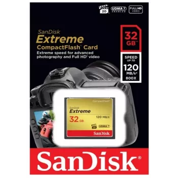 WESTERN DIGITAL SanDisk Extreme Compact Flash 32GB 120MB/s