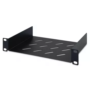 DIGITUS fiksuota lentyna 254 mm (10 col.) 1U 44x254x150 mm, juoda (RAL 9005)