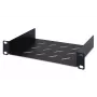 DIGITUS fiksuota lentyna 254 mm (10 col.) 1U 44x254x150 mm, juoda (RAL 9005)