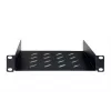 DIGITUS 1U 10 colių lentyna, 44x254x200 mm, juoda (RAL 9005)