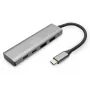 DIGITUS USB-C 4 prievadų HUB 2x USB-A + 2x USB-C Gen2 DA-70245