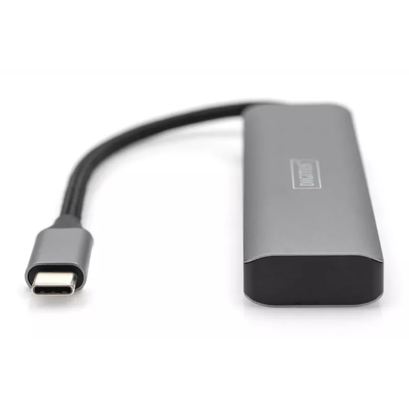 DIGITUS USB-C 4 prievadų HUB 2x USB-A + 2x USB-C Gen2 DA-70245
