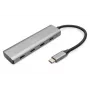 DIGITUS USB-C 4 prievadų HUB 4x USB-C 3.1 Gen1, 5 Gbps