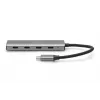 DIGITUS USB-C 4 prievadų HUB 4x USB-C 3.1 Gen1, 5 Gbps