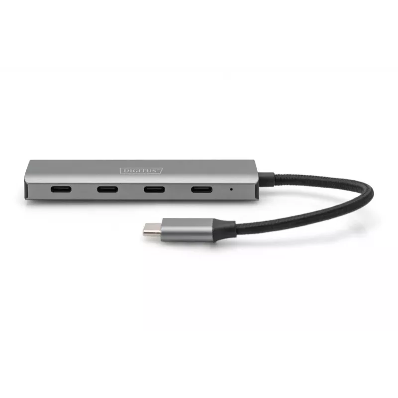DIGITUS USB-C 4 prievadų HUB 4x USB-C 3.1 Gen1, 5 Gbps
