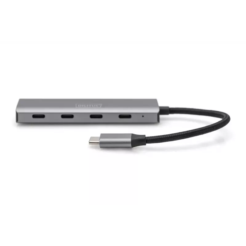DIGITUS USB-C 4 prievadų HUB 4x USB-C 3.1 Gen1, 5 Gbps