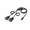 DIGITUS USB 2.0 į 2x RS232 kabelis 1,5 m