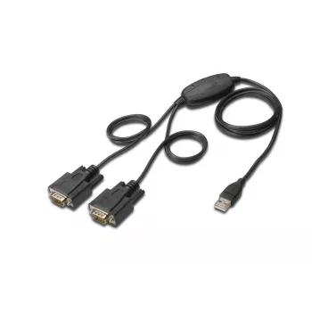 DIGITUS USB 2.0 į 2x RS232 kabelis 1,5 m
