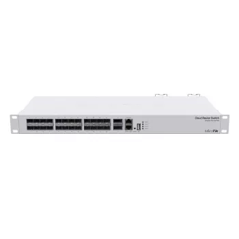 MIKROTIK CRS326-24S+2Q+RM tinklo jungiklis valdomas L3 Fast Ethernet (10/100) 1U baltas