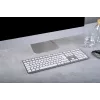 CHERRY KW 9100 SLIM FOR MAC belaidė klaviatūra USB + Bluetooth QWERTZ vokiškas sidabrinė