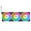 THERMALTAKE SWAFAN EX14 ARGB Sync TT Premium Edition 14 cm juodas 3 vnt. komplektas