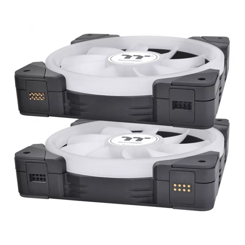 THERMALTAKE SWAFAN EX14 ARGB Sync TT Premium Edition 14 cm juodas 3 vnt. komplektas