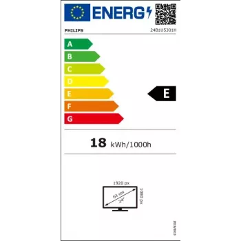 Philips 5000 serijos 24B1U5301H/00 monitorius 60.5 cm (23.8 colio) 1920 x 1080 pikselių Full HD LCD juodas