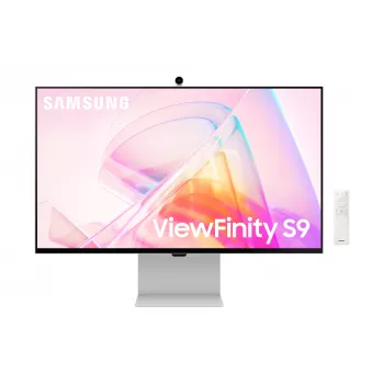 Samsung S90PC monitor 68.6 cm (27 inch) 5120 x 2880 pikselių 5K Ultra HD LCD sidabrinis