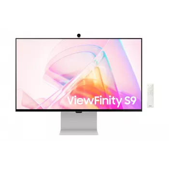 Samsung S90PC monitor 68.6 cm (27 inch) 5120 x 2880 pikselių 5K Ultra HD LCD sidabrinis