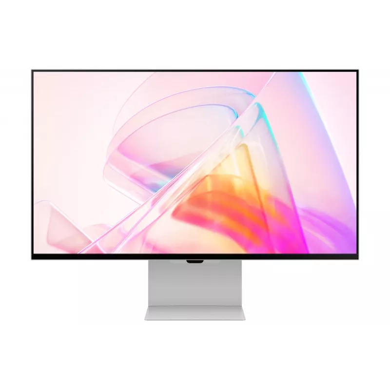 Samsung S90PC monitor 68.6 cm (27 inch) 5120 x 2880 pikselių 5K Ultra HD LCD sidabrinis