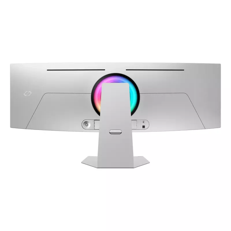 Samsung G95SC monitorius 124,5 cm (49 col.) 5120 x 1440 pikselių Dual QHD OLED sidabrinis