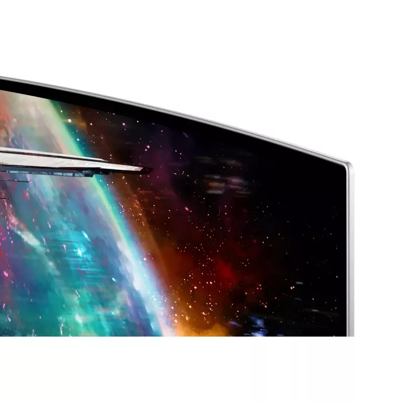 Samsung G95SC monitorius 124,5 cm (49 col.) 5120 x 1440 pikselių Dual QHD OLED sidabrinis