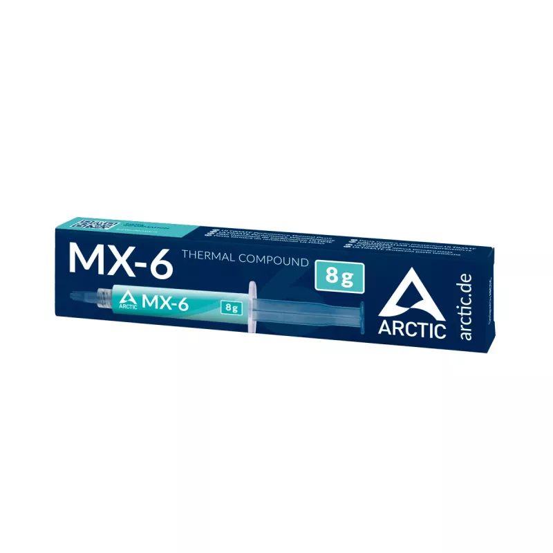 ARCTIC MX-6 ULTIMATE Performance termopasta, pilka, 8 g, 1 vnt., 27 mm, 121 mm