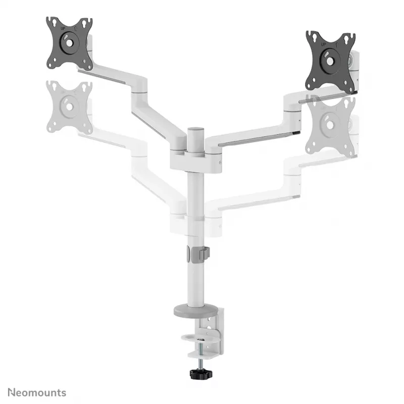 Neomounts DS60-425WH2 Monitorinis laikiklis 17-27 colių - erdvę taupantis