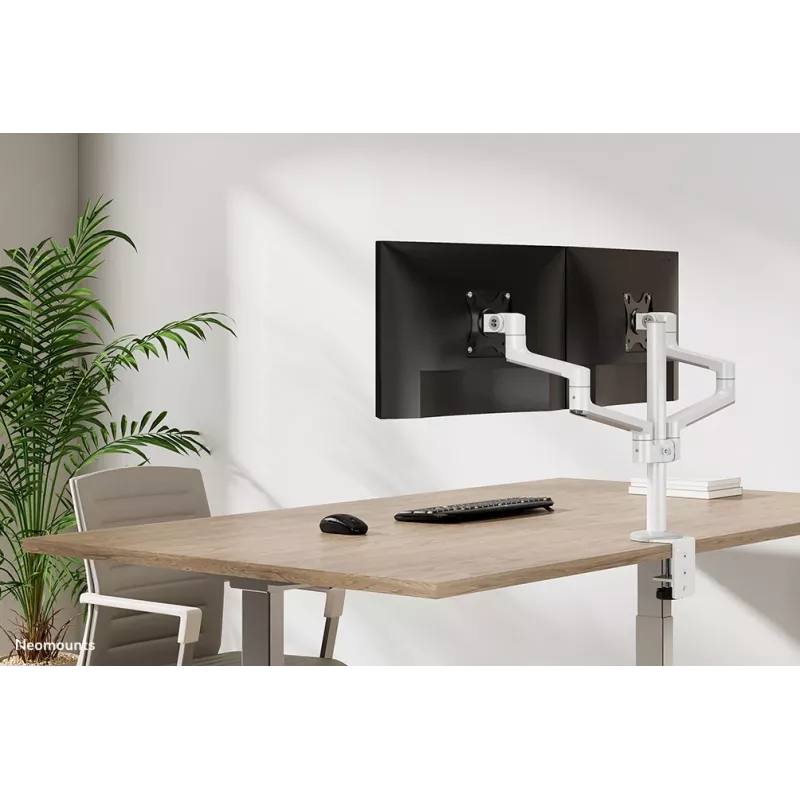 Neomounts DS60-425WH2 Monitorinis laikiklis 17-27 colių - erdvę taupantis