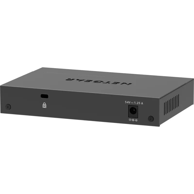 NETGEAR 5 prievadų Gigabit Ethernet PoE+ Plus valdomas jungiklis (GS305EP) L2/L3