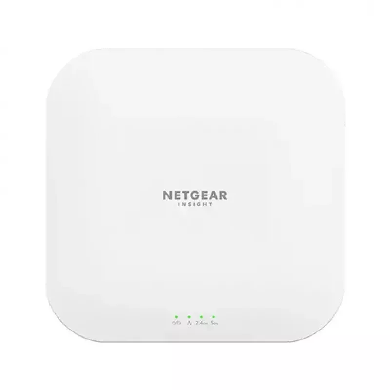 NETGEAR Insight Cloud Managed WiFi 6 AX3600 Dual Band Access Point (WAX620) 3600 Mbit/s Baltas Power over Ethernet (PoE)