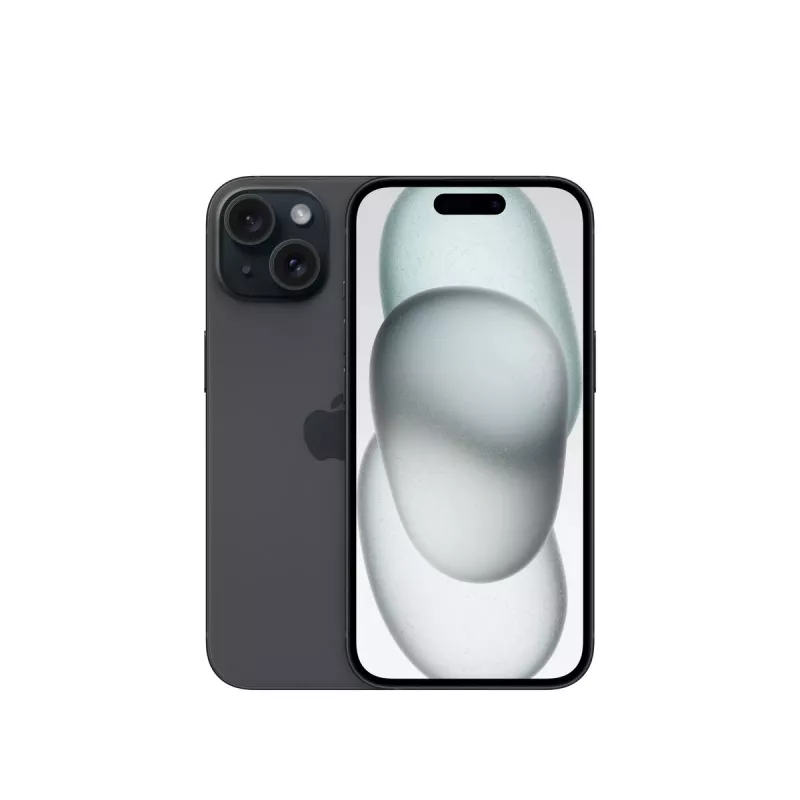 Išmanusis telefonas Apple iPhone 15 128GB juodas Dual SIM A16 48MP