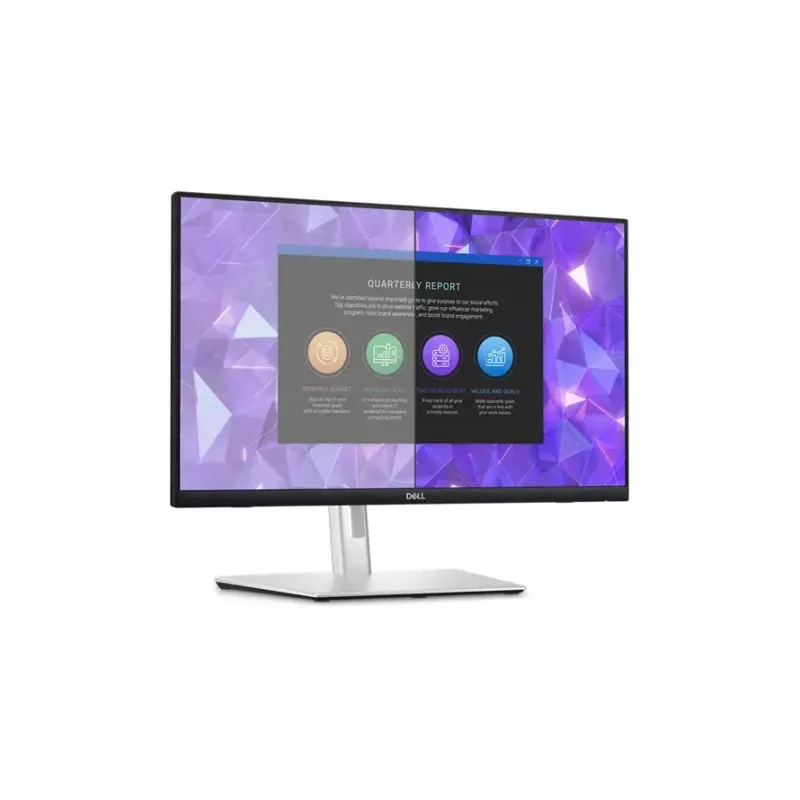 DELL P2424HT 23,8 colių liečiamasis monitorius Full HD IPS LCD juodas/sidabrinis