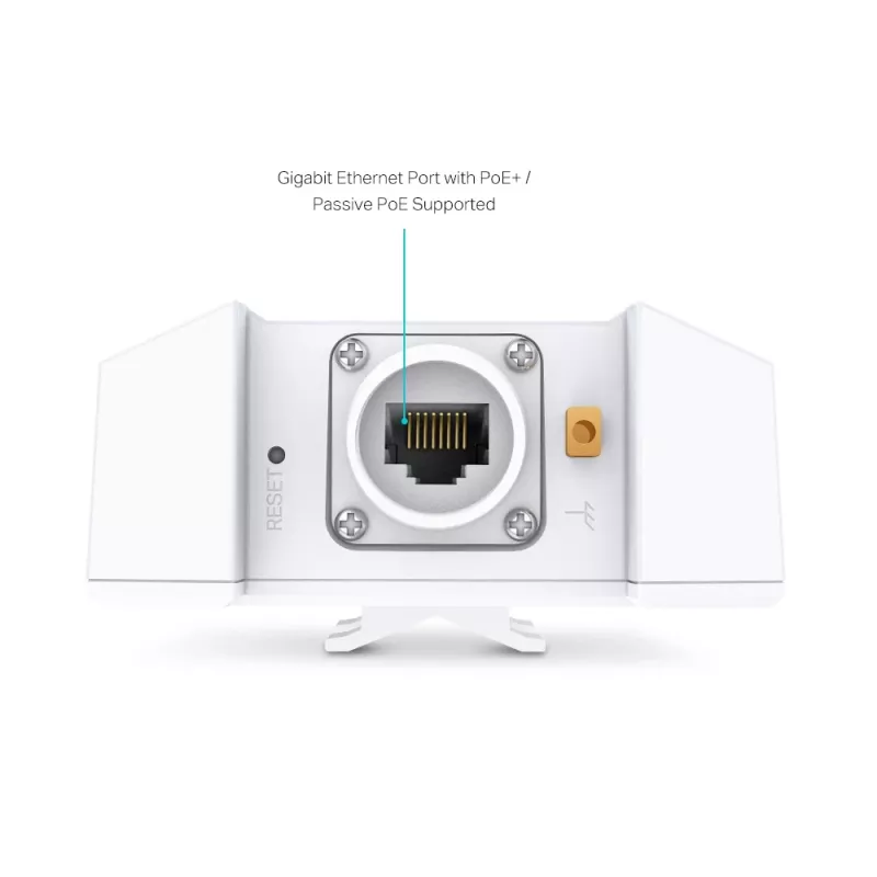 TP-Link Omada AX3000 vidinis/lauko WiFi 6 prieigos taškas, 2.4 GHz, 5 GHz, 3000 Mbit/s, WPA, WPA-Enterprise, WPA2, WPA2-Enterprise, WPA3, WPA3-Enterprise, 10/100/1000 Mbit/s