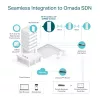 TP-Link Omada AX3000 vidinis/lauko WiFi 6 prieigos taškas, 2.4 GHz, 5 GHz, 3000 Mbit/s, WPA, WPA-Enterprise, WPA2, WPA2-Enterprise, WPA3, WPA3-Enterprise, 10/100/1000 Mbit/s
